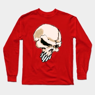 Skull Crack Long Sleeve T-Shirt